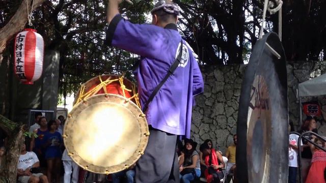 Taiko Drummers At Miami Japanese Garden