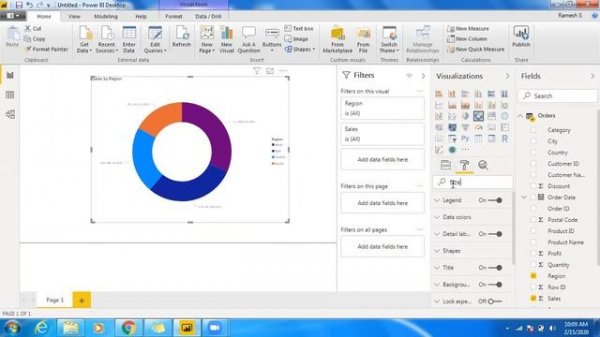 Donut Chart and Pie Chart in Power BI