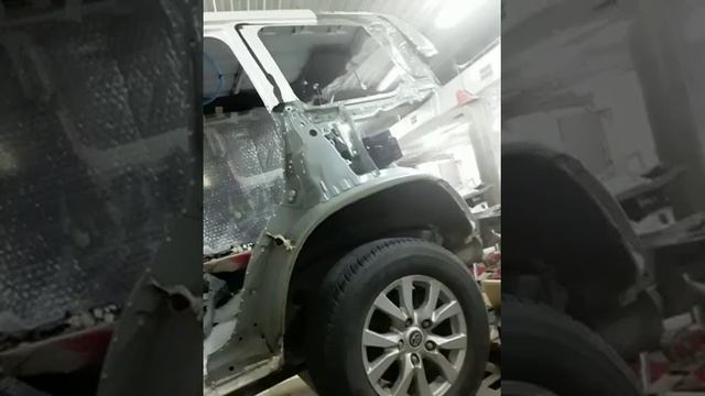 Land Cruiser  Замена заднего левого крыла и четверти подписываемся ставим лайки смотреть онлайн