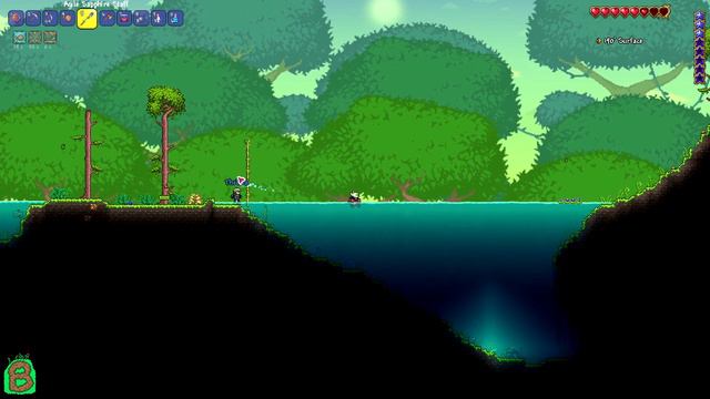 Terraria Journey's End - Master Mode, Ultra Hardcore, Co-op - Part 6 - We Have Squirrel Hooks смотреть онлайн