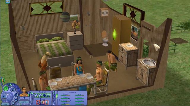 The Sims 2. Онуко Тинтау. Жизнь в цивилизации #1 смотреть онлайн