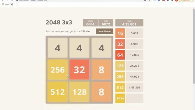 3x3 2048 Worldrecord