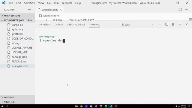 5. Preview and Publish Your Cloudflare Workers Project смотреть онлайн
