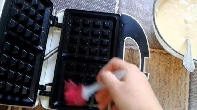 БЕЛЬГІЙСЬКІ ВАФЛІ мій рецепт* у вафельниці смотреть онлайн