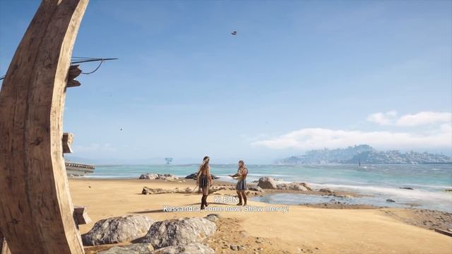 Assassin's Creed Odyssey - Deimos vs Brasidas Spartan Cutscene & Kleon Boss Fight смотреть онлайн