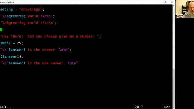 Hello Perl World Lecture 8.1 смотреть онлайн