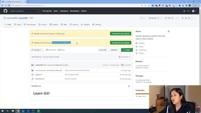 how to git | branches, pull requests, code reviews | merging code to prod смотреть онлайн