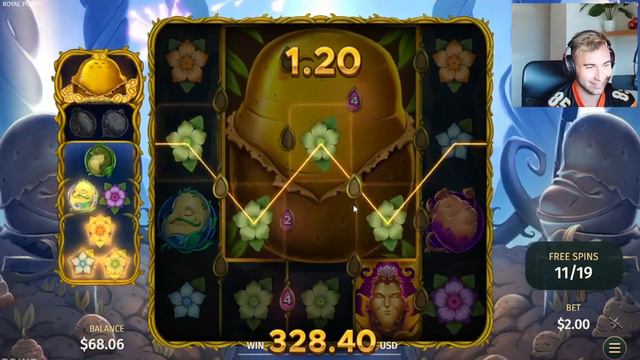 NEW ROYAL POTATO SLOT PAYS OVER 1000X TWICE смотреть онлайн