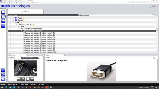 Delphi 2021.10 Autocom 2021.11 Software смотреть онлайн