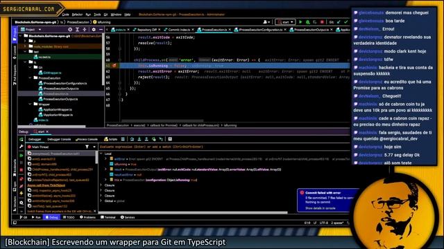 [TypeScript] Wrapper para Git смотреть онлайн