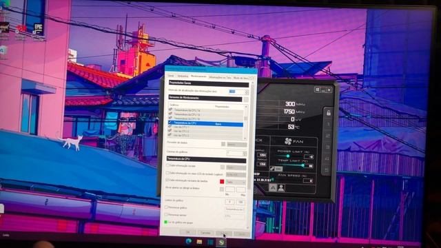 COMO MONITORAR TEMPERATURA DA CPU E GPU NA BARRA DE TAREFAS - AFTERBURNER смотреть онлайн
