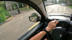 Параллельная парковка в городе с разметкой спереди и сзади, как на автодроме,как ее выполнить?