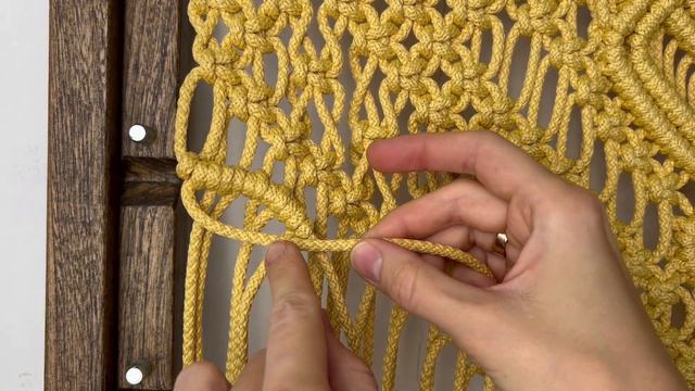 DIY Macrame Deckchair Cover │ Macrame Lounge Chair Tutorial │ Garden Idea │ Macrame Hammock