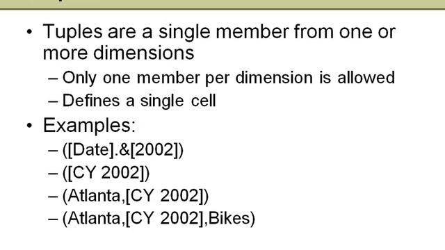 MDX 101 MDX Basics and Structure смотреть онлайн