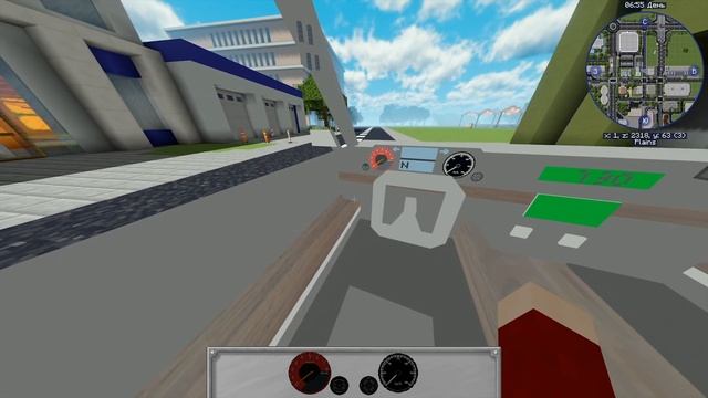 ПОПАЛ В МИР GTA В МАЙНКРАФТЕ - В ГОРОДЕ НОВЫЙ ШЕРИФ (Rainbow Valley Радужная Долина) смотреть онлайн