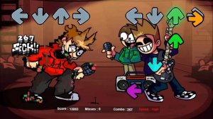 Friday Night Funkin' - Pibby Tord VS Tom + Guitar [Eddsworld]