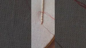 Вышивка. Как пришить шнур. Три способа