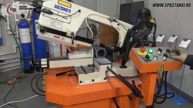 Станок ленточнопильный гидравлический Stalex SBS-250B смотреть онлайн