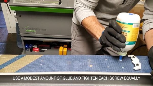 Ski Binding Mount - a step by step video how to mount alpine ski bindings