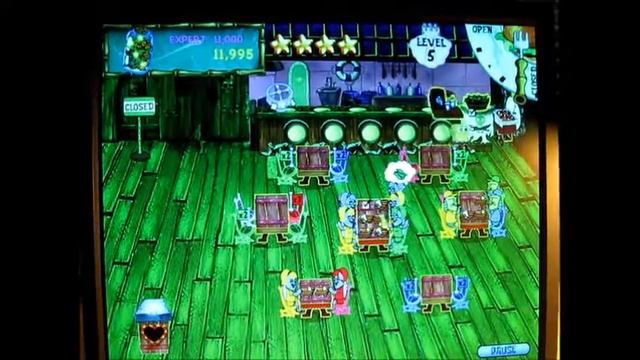 SpongeBob SquarePants Diner Dash 13: Unlimited Kelp Salad смотреть онлайн