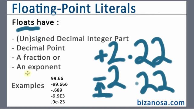44 Floating point literals - Javascript Tutorial 2018 смотреть онлайн