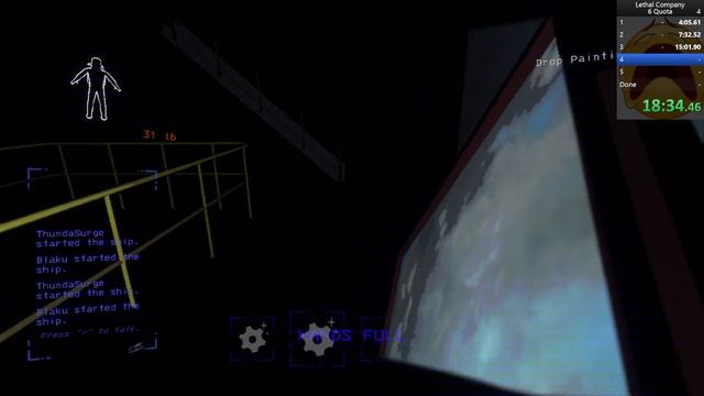 Lethal Company 6 Quota 3 Employees Beehives - 36:28.10 - ThundaSurge's POV смотреть онлайн