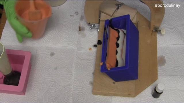 Мыло с нуля ПОЛОСЫ | Дизайн мыла с нуля | холодный способ смотреть онлайн