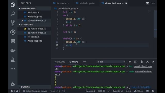 Typescript Essentials #17 - Control Flows | Do While Loops смотреть онлайн