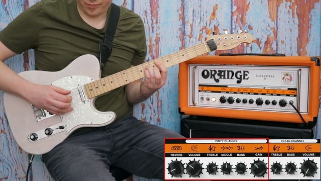 The BEST amp I've played? - Orange Rockerverb 50 Mk1 - RETRO GEAR DEMO смотреть онлайн