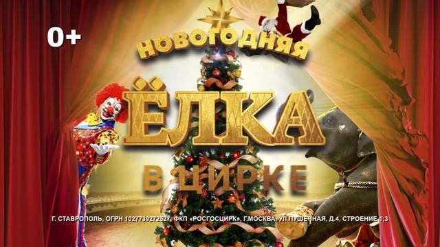 НОВОГОДНЯЯ ЕЛКА В ЦИРКЕ I Ставропольский цирк смотреть онлайн