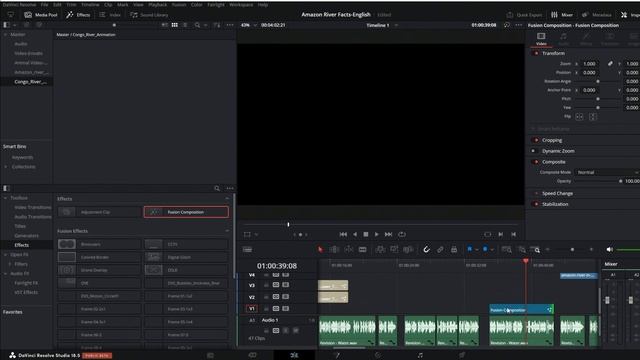 Import Image Sequence in Davinci Resolve 18.5 смотреть онлайн