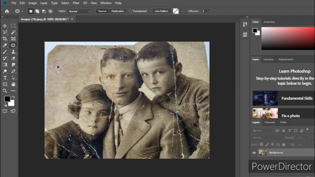 patch tool Photoshop 2023 #learn and earn with Asim Khan #adobe #class 22 #urdu #hindi смотреть онлайн