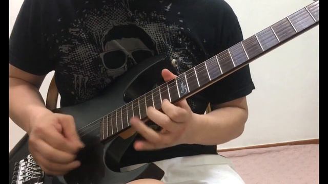 Day of Mourning - Hollow Earth Guitar Solo Cover смотреть онлайн
