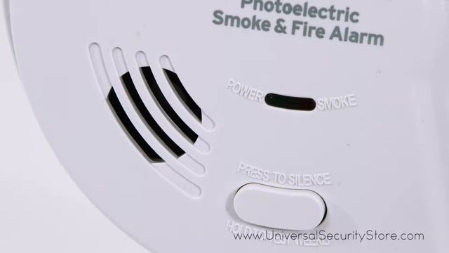 USI Electric Hardwired Photoelectric Smoke and Fire Alarm with Battery Backup (MP117) смотреть онлайн