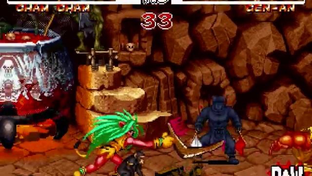 Samurai Shodown II Cham Cham playthrough pt. 1 смотреть онлайн