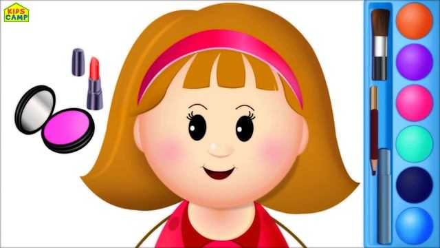Let's Play With Elly Make Up Face ?  Princess Look | Episode 6 | Fun Learning Video By Kidscamp