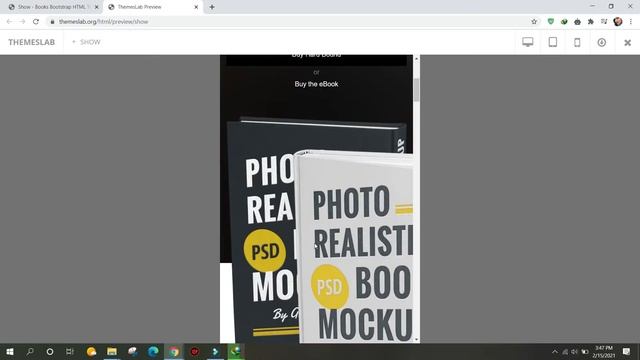 Show: Books Bootstrap HTML Template смотреть онлайн