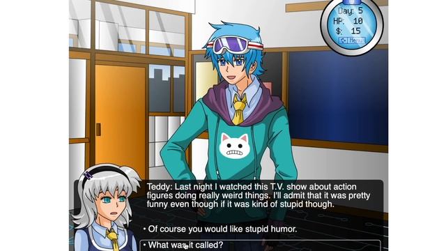 TIME TRAVEL DATING SIM aka me being a simp for 100 years straight | Chrono Days Playthrough смотреть онлайн