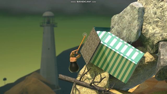 Начало прохождение Getting over it! смотреть онлайн