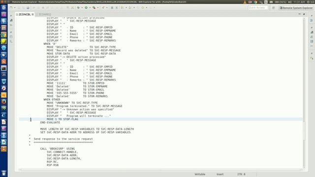 IBM z/OS Connect EE - Creating REST APIs from a COBOL Batch Appliction - Part 1 смотреть онлайн