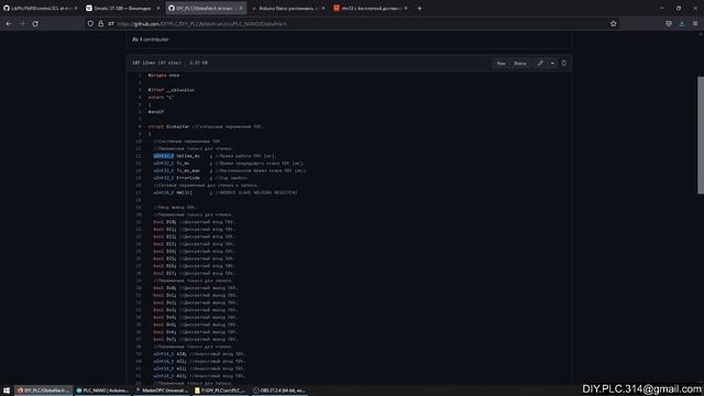LIB_PLC библиотека для Arduino смотреть онлайн