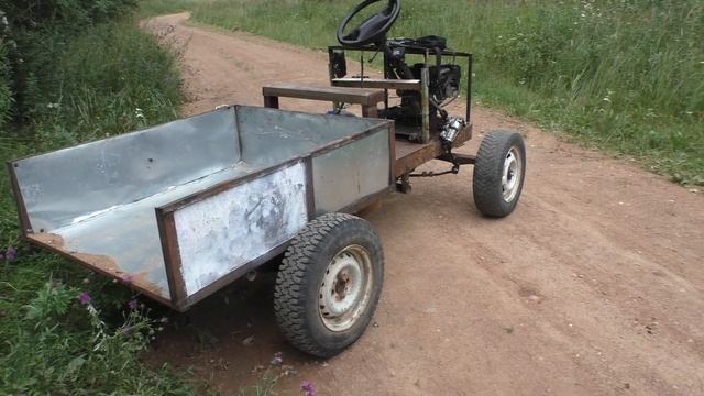 Полный Обзор самодельного Мини думпер (мини самосвал) смотреть онлайн