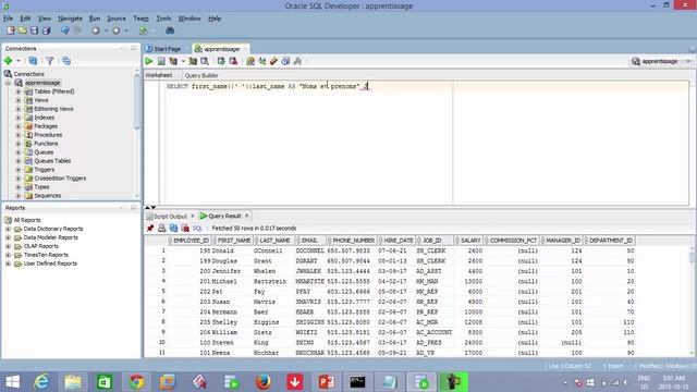 Administration de base de données Oracle - 11 - La notion de "Litéral" смотреть онлайн