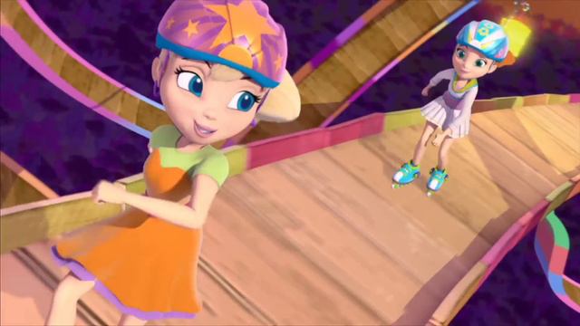 Polly Pocket | #TBT Old Version -A day as Mermaids! | Videos For Kids | Cartoons for Girls смотреть онлайн
