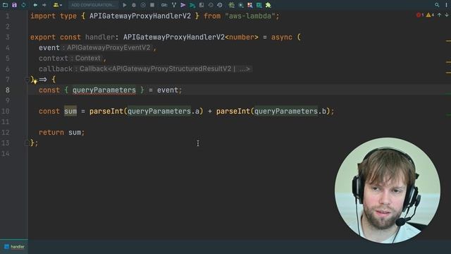 How to add TypesCript Types to AWS Lambda handlers смотреть онлайн