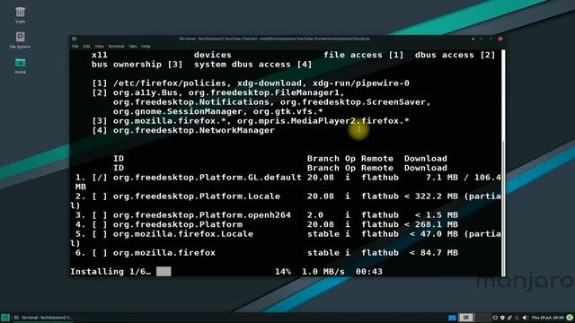 How to Install Firefox on Manjaro Linux | Flatpak Firefox Install | Firefox Flathub | Flathub Linux смотреть онлайн