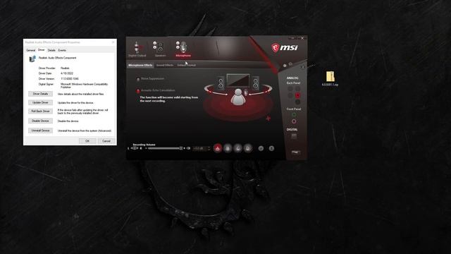 MSI Realtek Universal Audio Driver 6.0.9381.1 - Please Read Description For Link AEC FINALLY Fixed смотреть онлайн