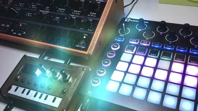 NOVA - improvisation with NTS-1, Crave and Novation Circuit by D.U.O. (Digital Unit Operated) смотреть онлайн