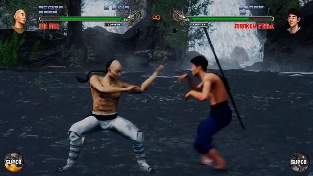 [Shaolin vs Wutang 2] Gameplay - Wu Shu смотреть онлайн