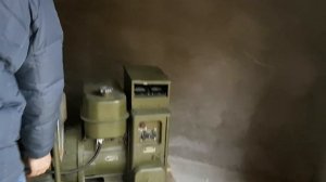Армейский бензогенератор АБ-4т/230м1 Первый запуск